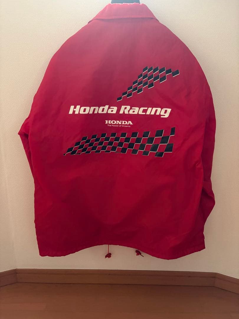 希少 激レア ホンダ レーシングAPEX ナイロンジャケット 赤 HONDA L
