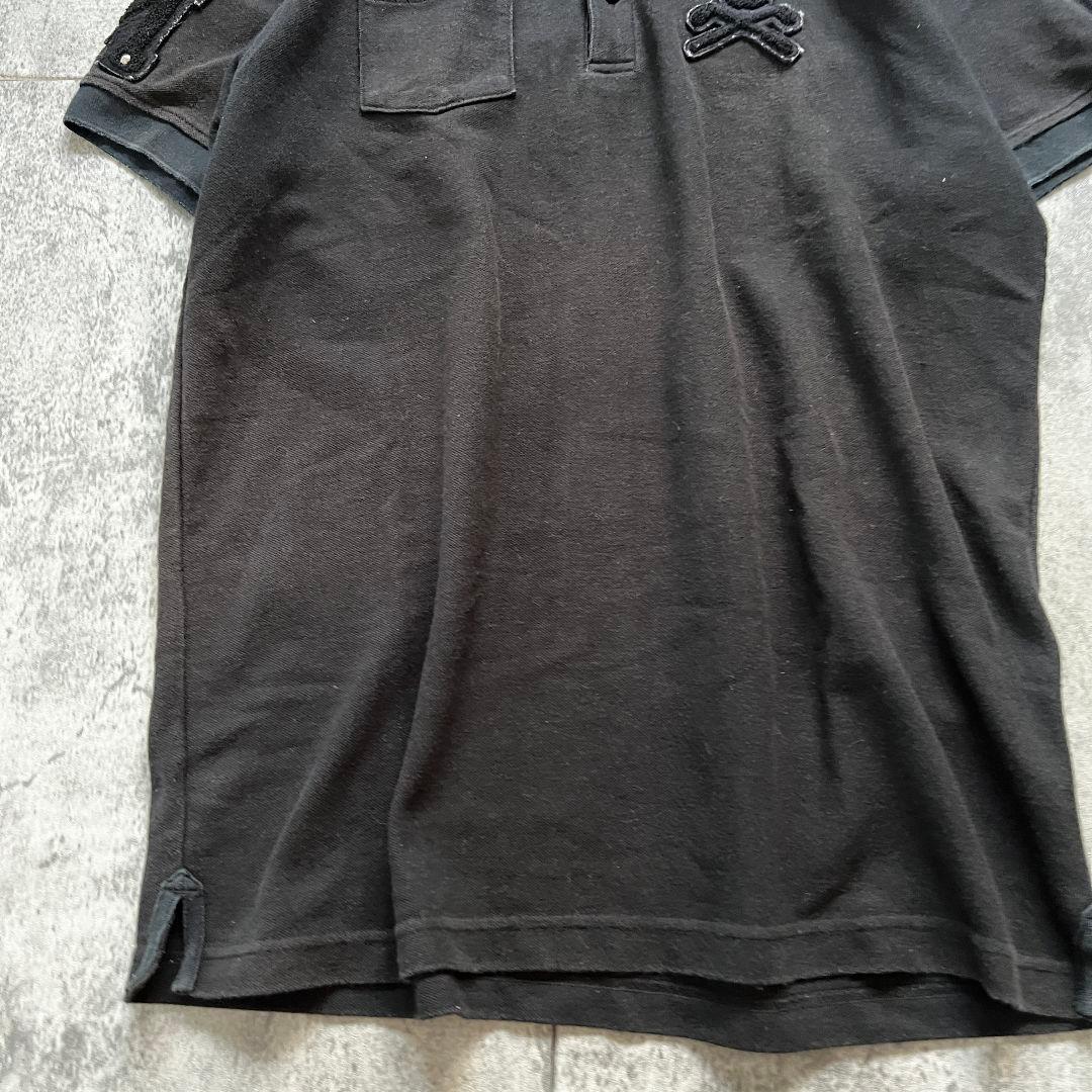 マークアンドロナ×ディズニー】（XL）ポロシャツ フェードミッキー