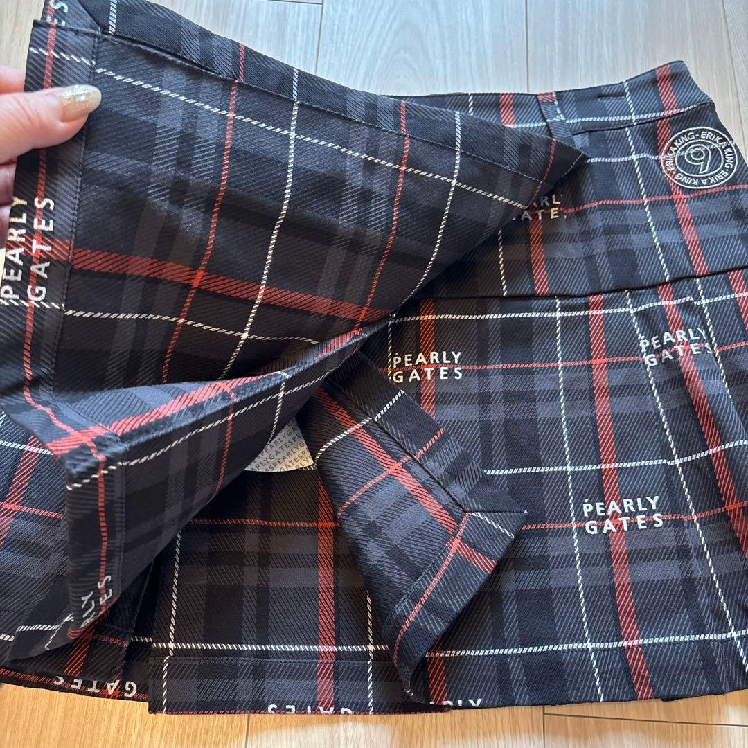 PEARLY GATES チェック柄スカート 原英莉花さん着用 1サイズ