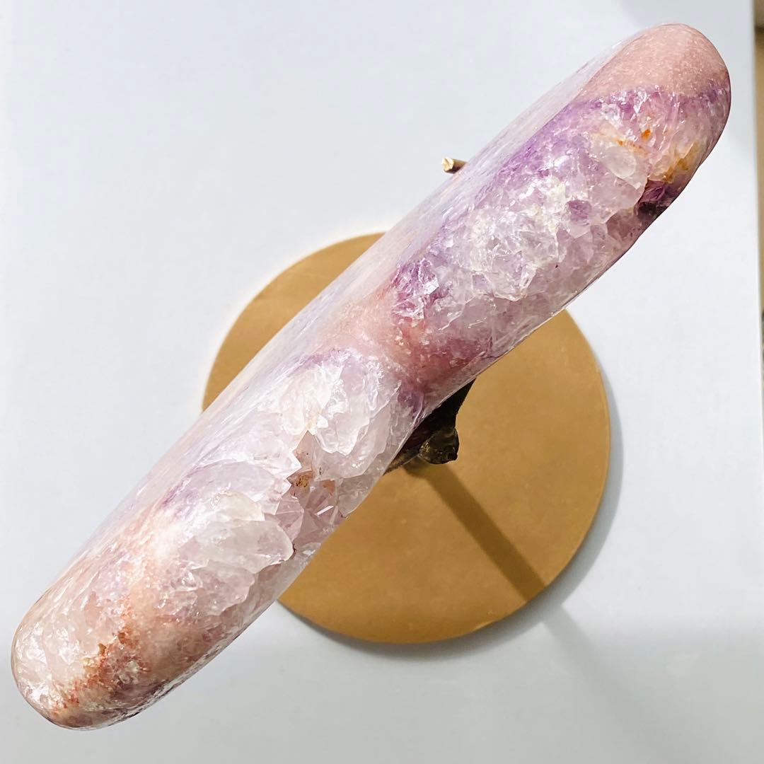 ★★★破格 最終特価【 特大 ピンクアメジスト 原石 ハート 1.54kg