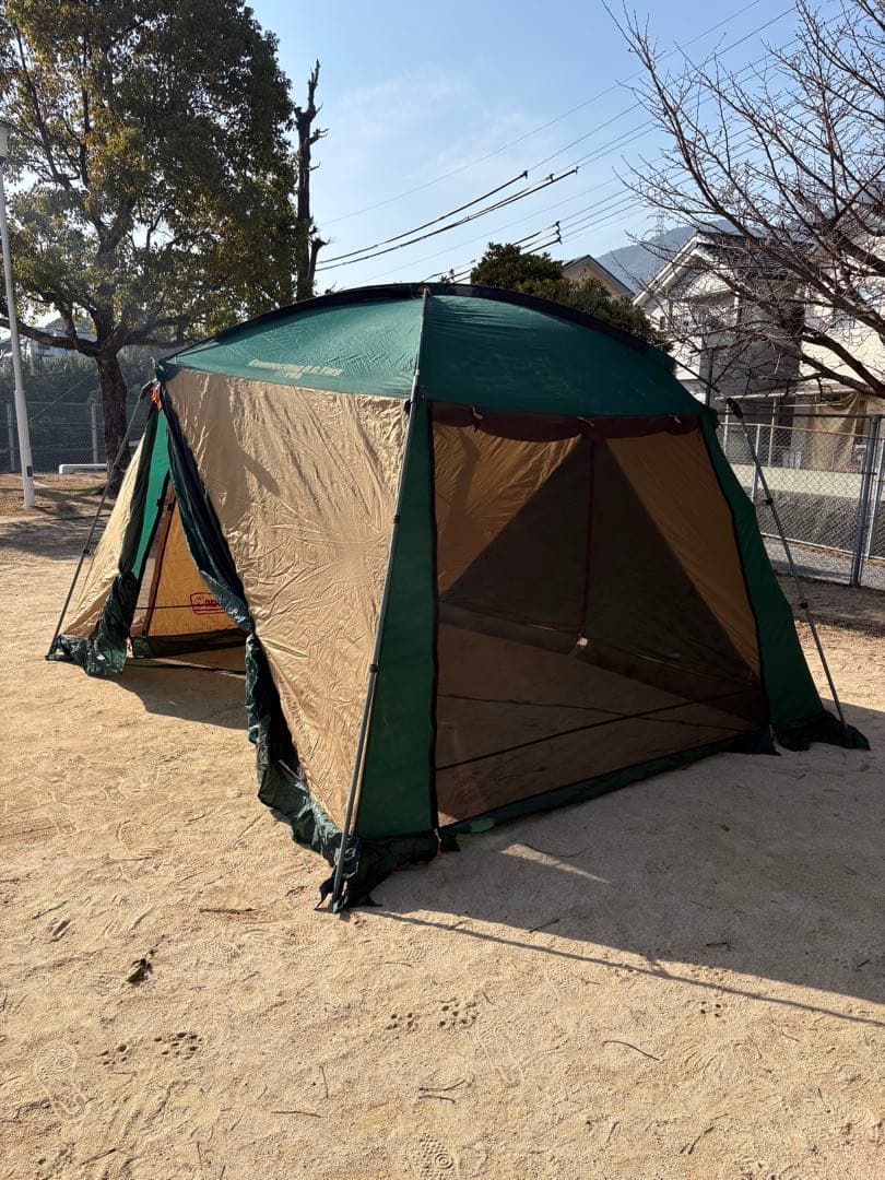Colemanスクリーンテント テーブル 椅子二脚セット