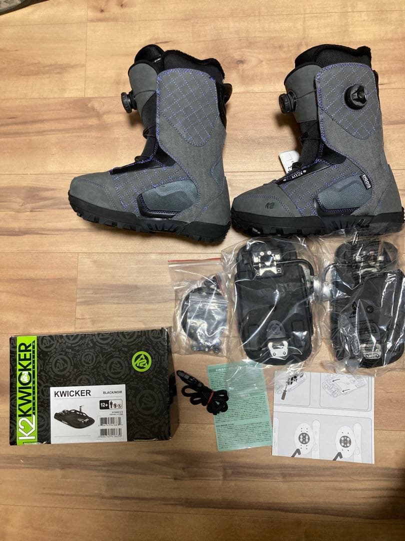 K2 ARROW 24.0cm ステップインセット KWICKERK2 ステップイン ブーツの
