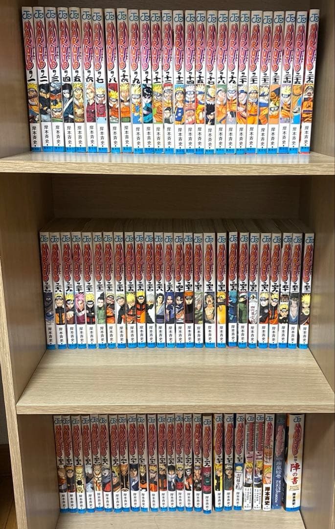 ナルト全72巻セット＋関連書籍5冊 ナルト 全巻 セット 全72巻 naruto 外伝 岸本 斉史 全巻セット 表紙