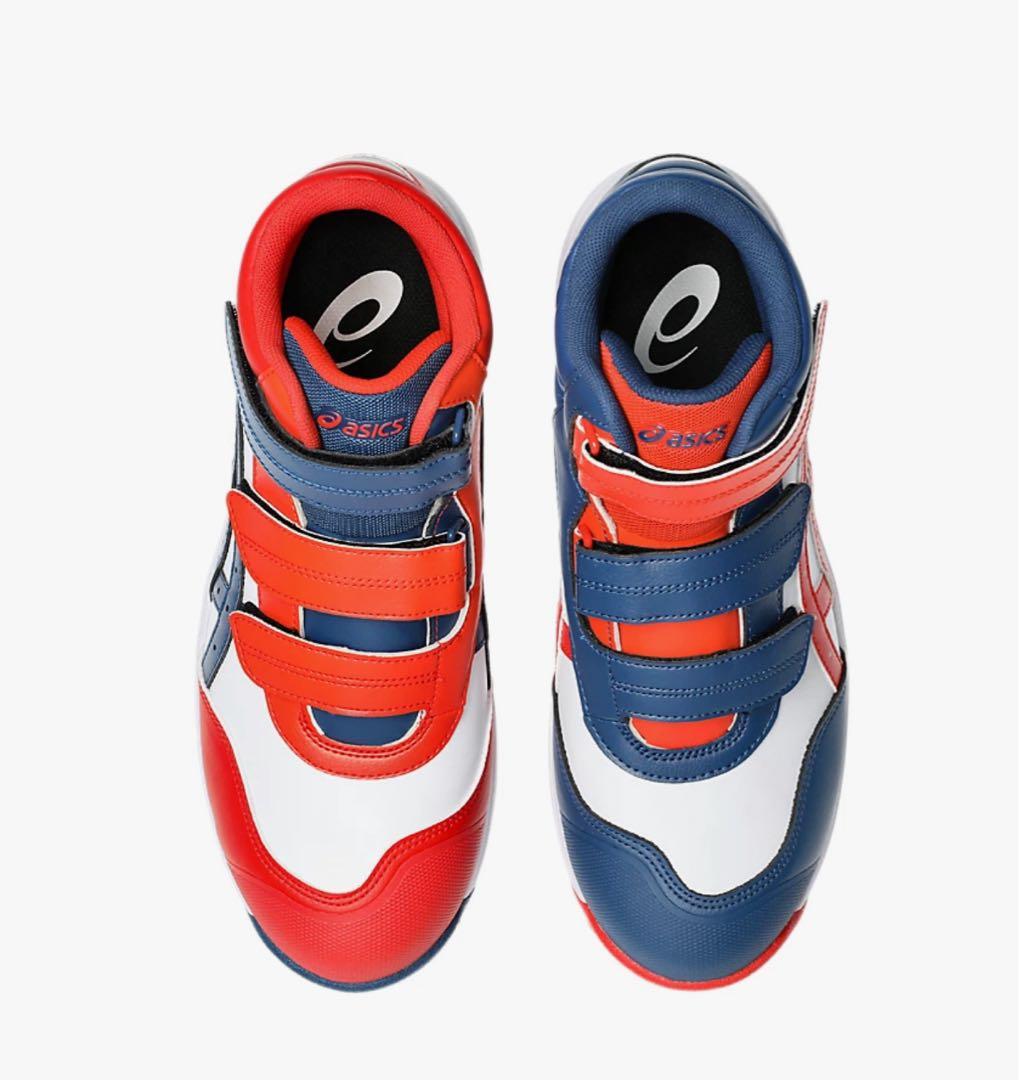 asics アシックス　CP312LC 100 25.5cm ファイアリーレッド