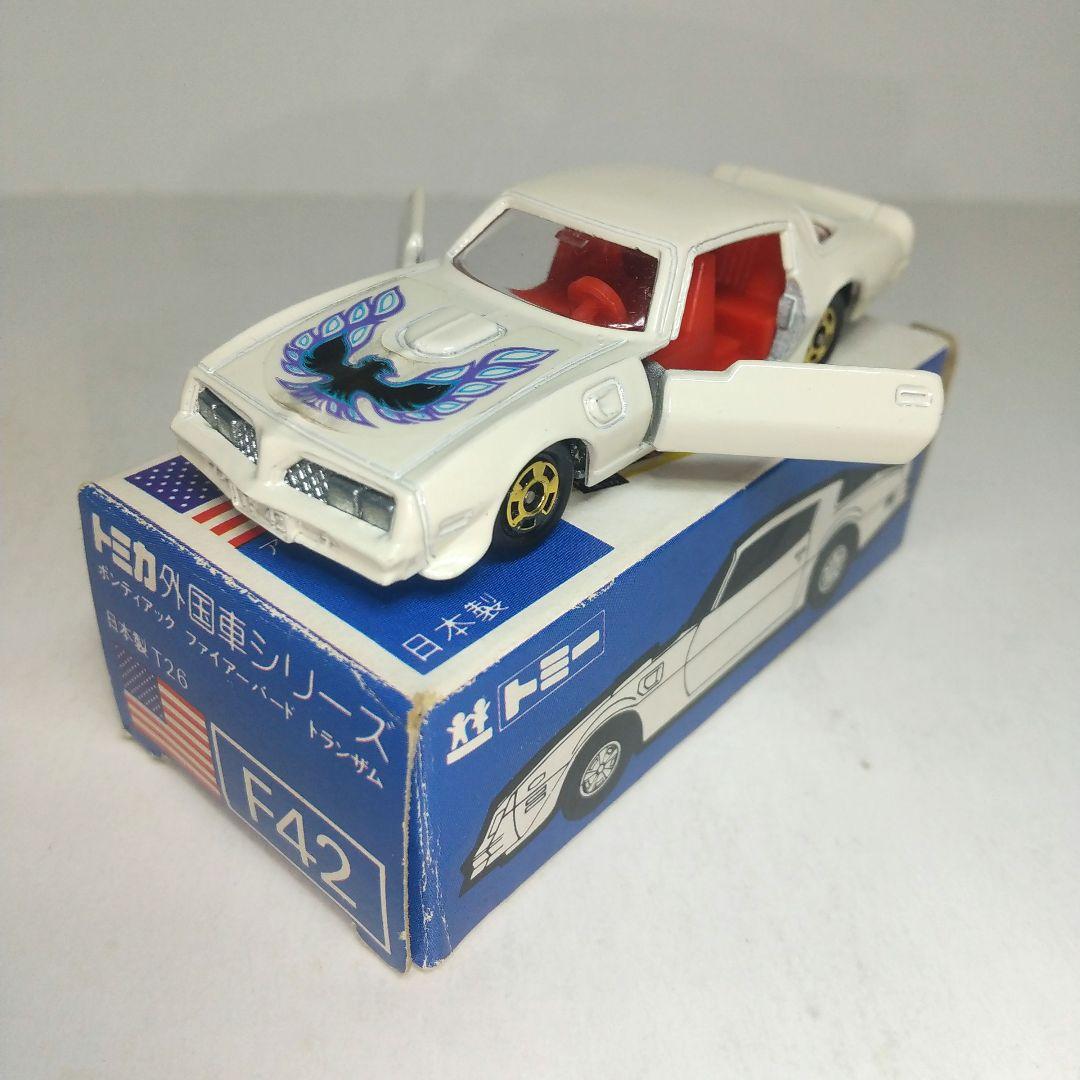 3313)トミカ 青箱 日本製 ポンティアック ファイアーバード トランザム