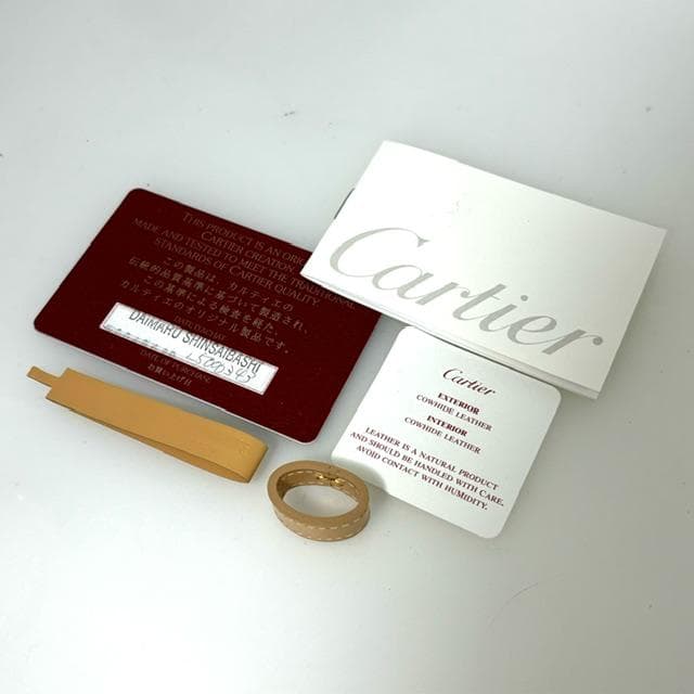 極美品✨ Cartier カルティエ レディース ベルト ラブコレクション 金具