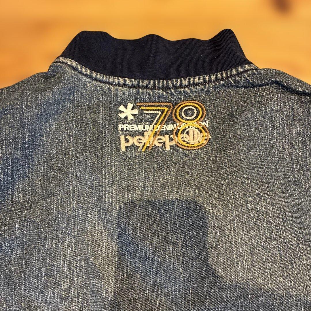 pellepelle デニムセットアップ XL W34 希少当時モノ - メルカリ