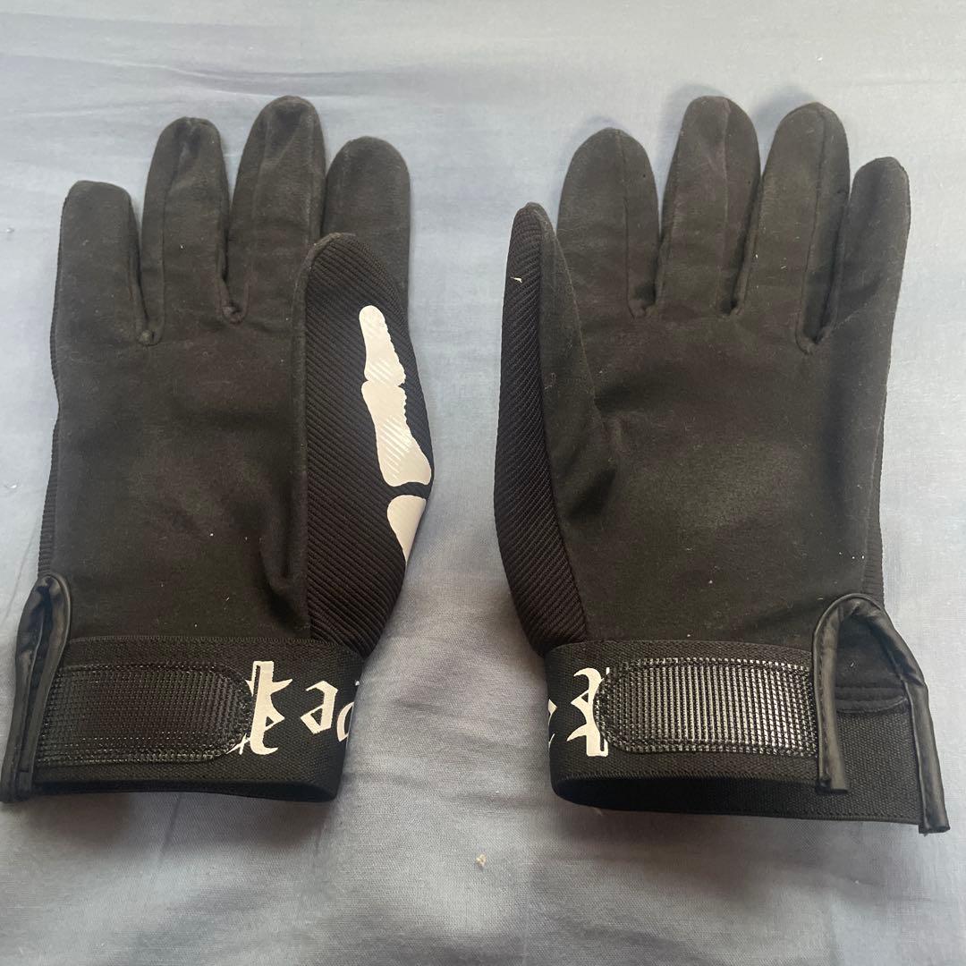 ブラックアイパッチSKELETON'S FINGER GLOVES BLACK - メルカリ