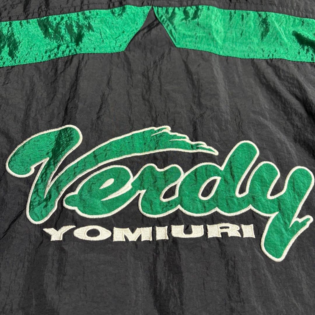 90s Jリーグ 読売ヴェルディ NIKE ナイロンベンチコート ホームカラー
