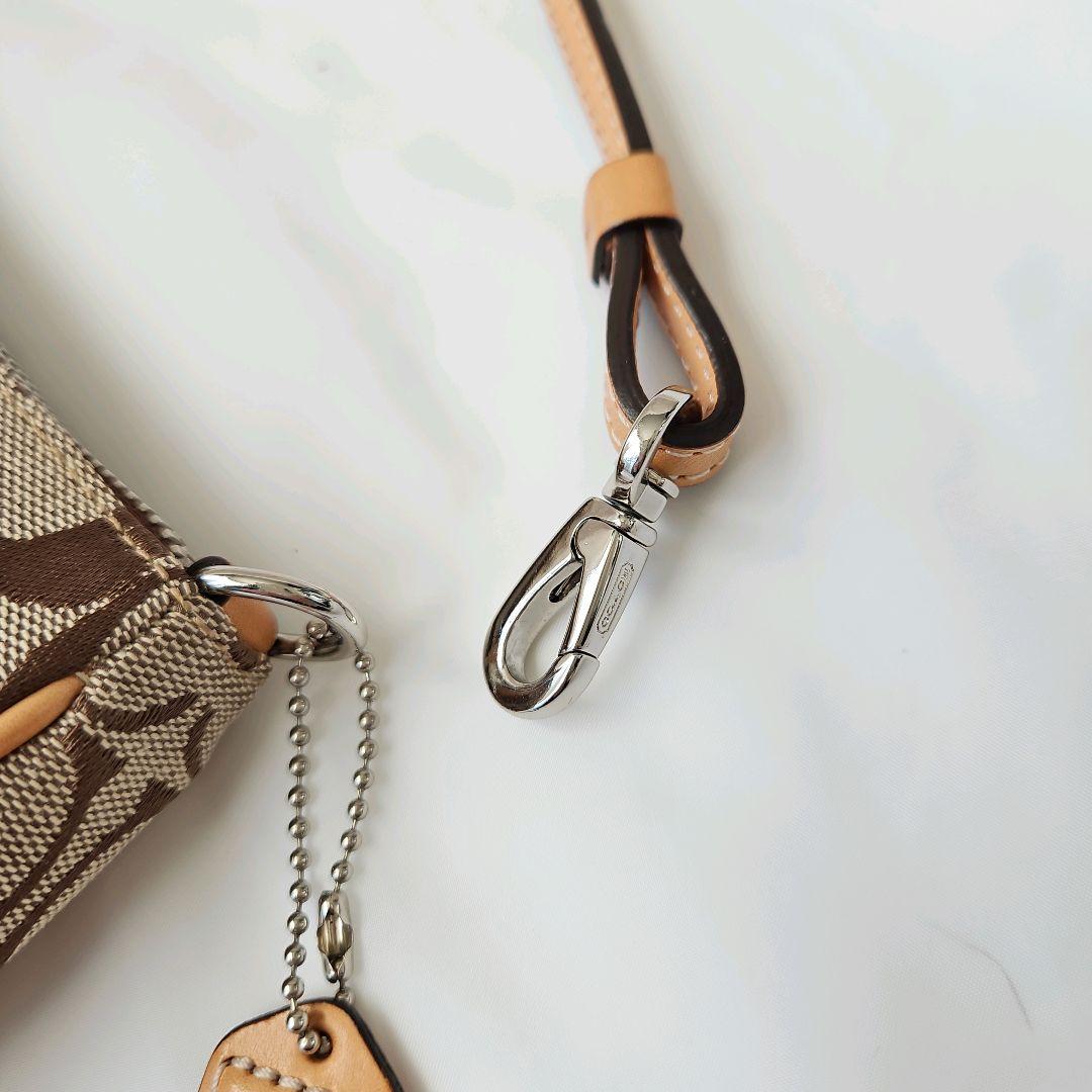 Coach 6094 Signature Accessory pouch y2k