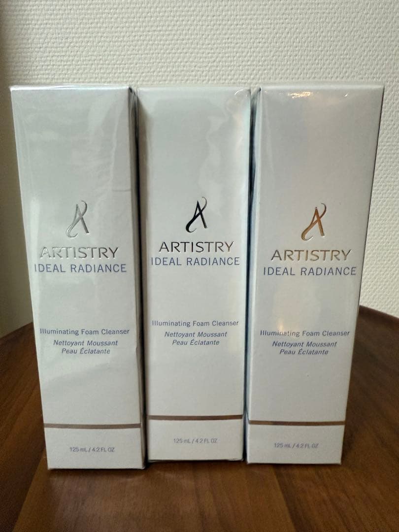 ぽちゃ ARTISTRY Ideal Radiance 洗顔料 3本セット イディアル ラディアンス | amwaylive