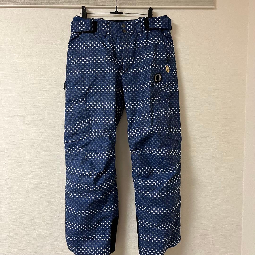 入手困難】on yo ne スキーウェア ユニセックス 青・黄・白 幾何学模様