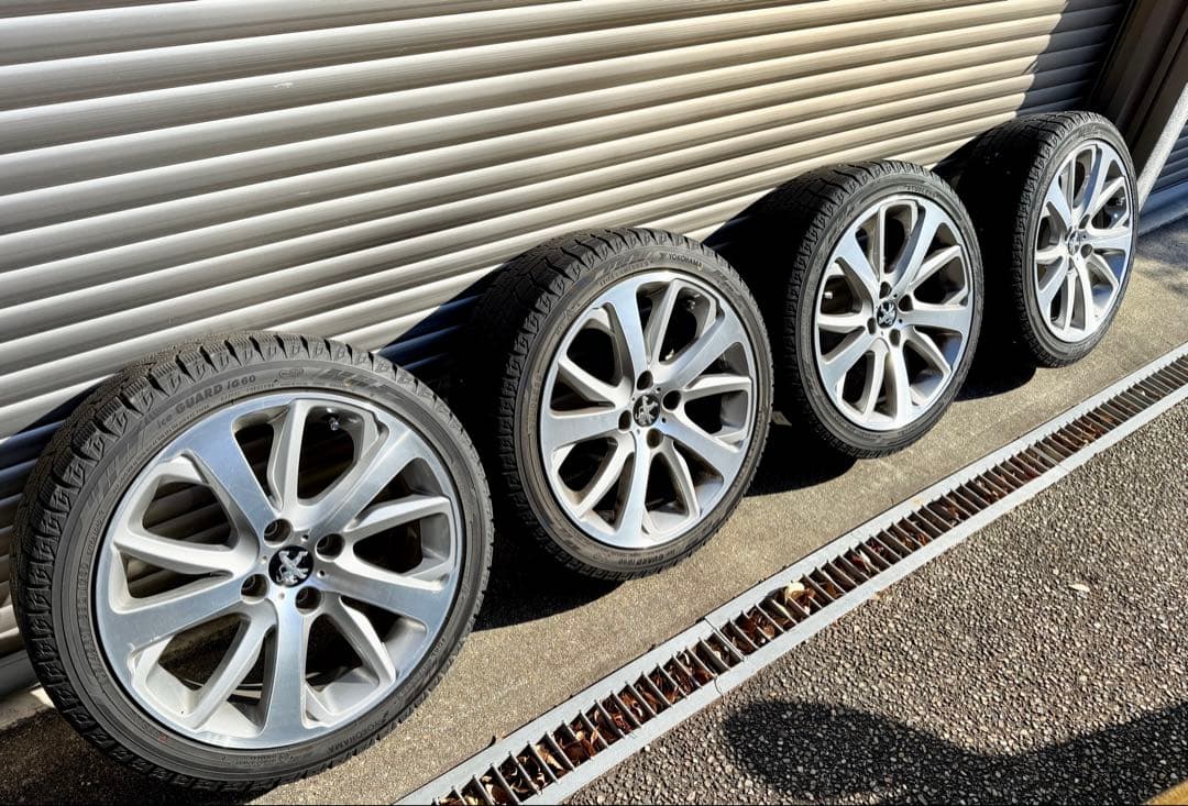 プジョー208用スタッドレスタイヤ&ホイール4本セット205/45R17 楽天市場】205／45R17（対応車種メーカープジョー）（タイヤ・ホイール