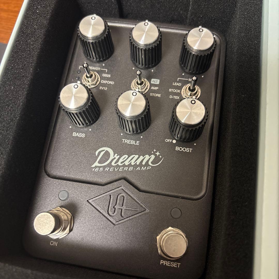ギター UAFX Dream '65 Reverb Amplifier Universal Audio Dream '65 Reverb Amplifier Pedal | Sweetwater