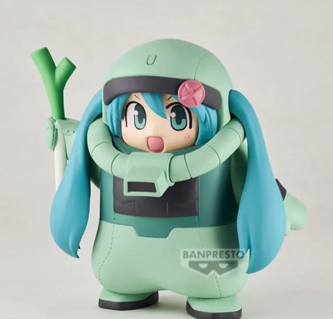ガンダム45周年×初音ミク』 フィギュア ザクぐるみ [初音ミクVer
