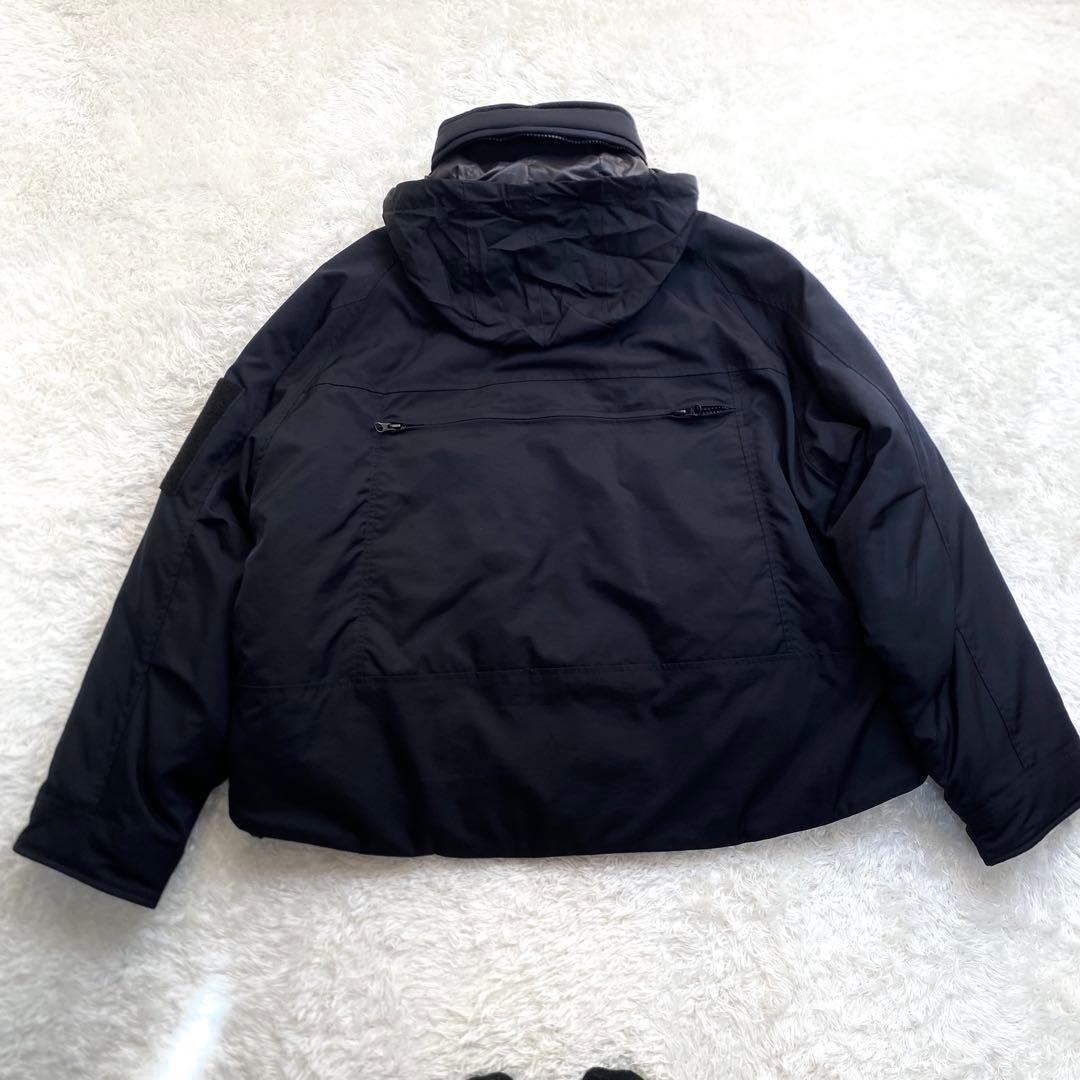 23AW AIVER イリディセントショートモンスターブルゾン ブラック M