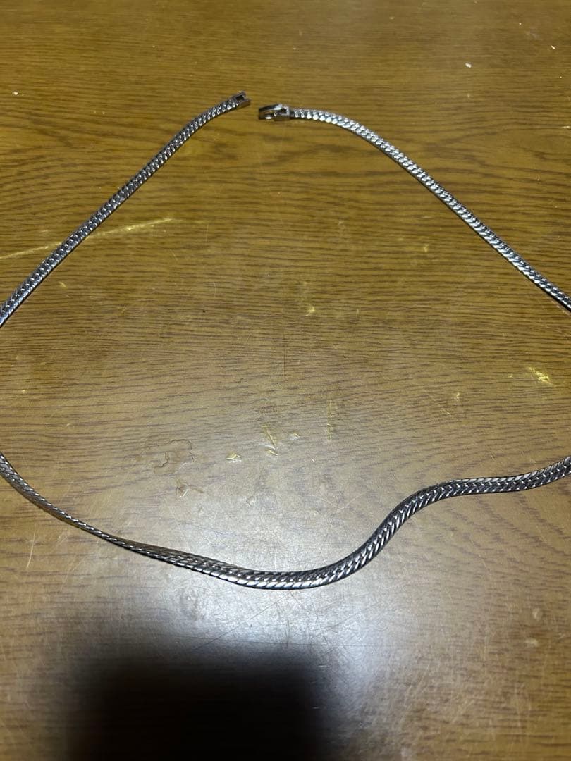 は*う様 プラチナ喜平　pt-inネックレス　ダブル6面　21.8ｇ