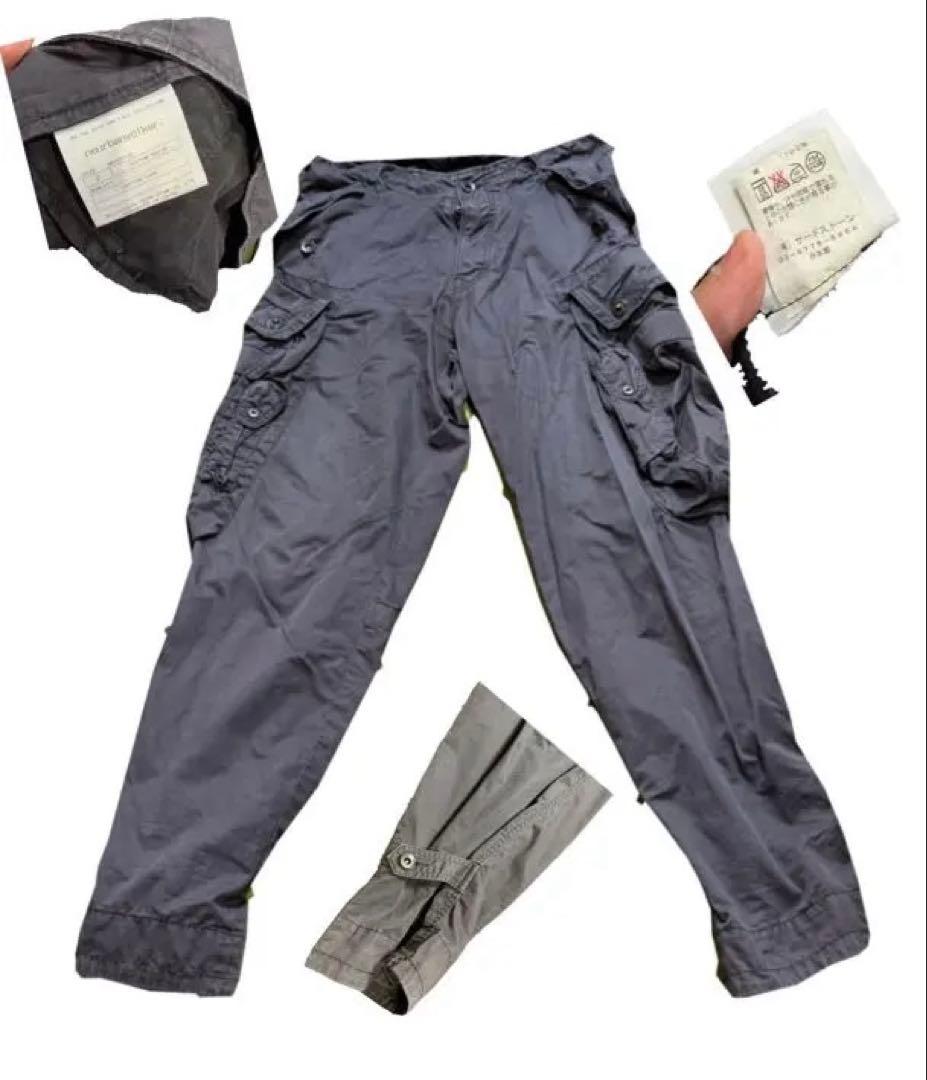 ユリウス　ガスマスクカーゴパンツ JULIUS[ユリウス] / GORDINI / LEATHER GAS MASK CARGO PANTS レザー
