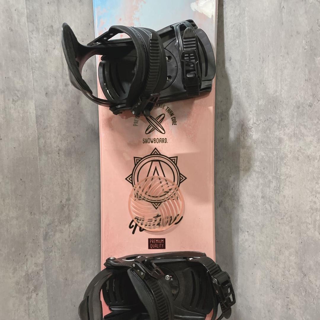 ARBN Nature 142cm 板＋バイン付 スノボ 初心者 レディース ウィンター