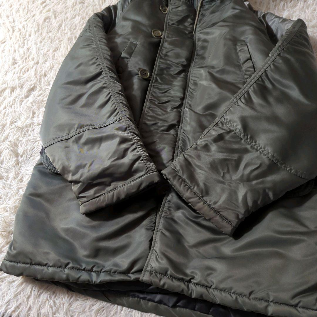 美品 スピワック N-3B フライトジャケット USA製 グリーン系 40