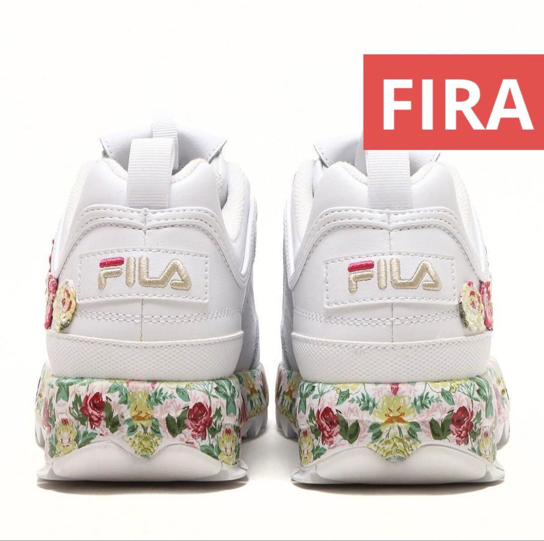 【極美品】スニーカー LauraAshleyx atmospink 23.5cm