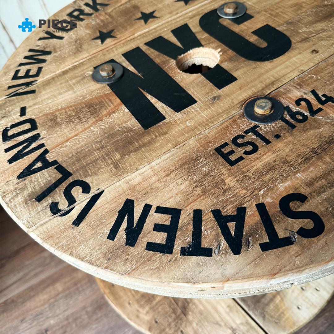 ケーブルドラム 電線ドラム テーブル アメリカン NYC-A 【受注製作