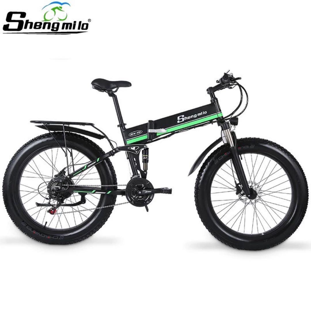 Shengmilo 電動アシスト自転車 スポーツタイプ ☆数量限定高級版☆ Shengmilo Mx01ファットバイク アシスト自転車