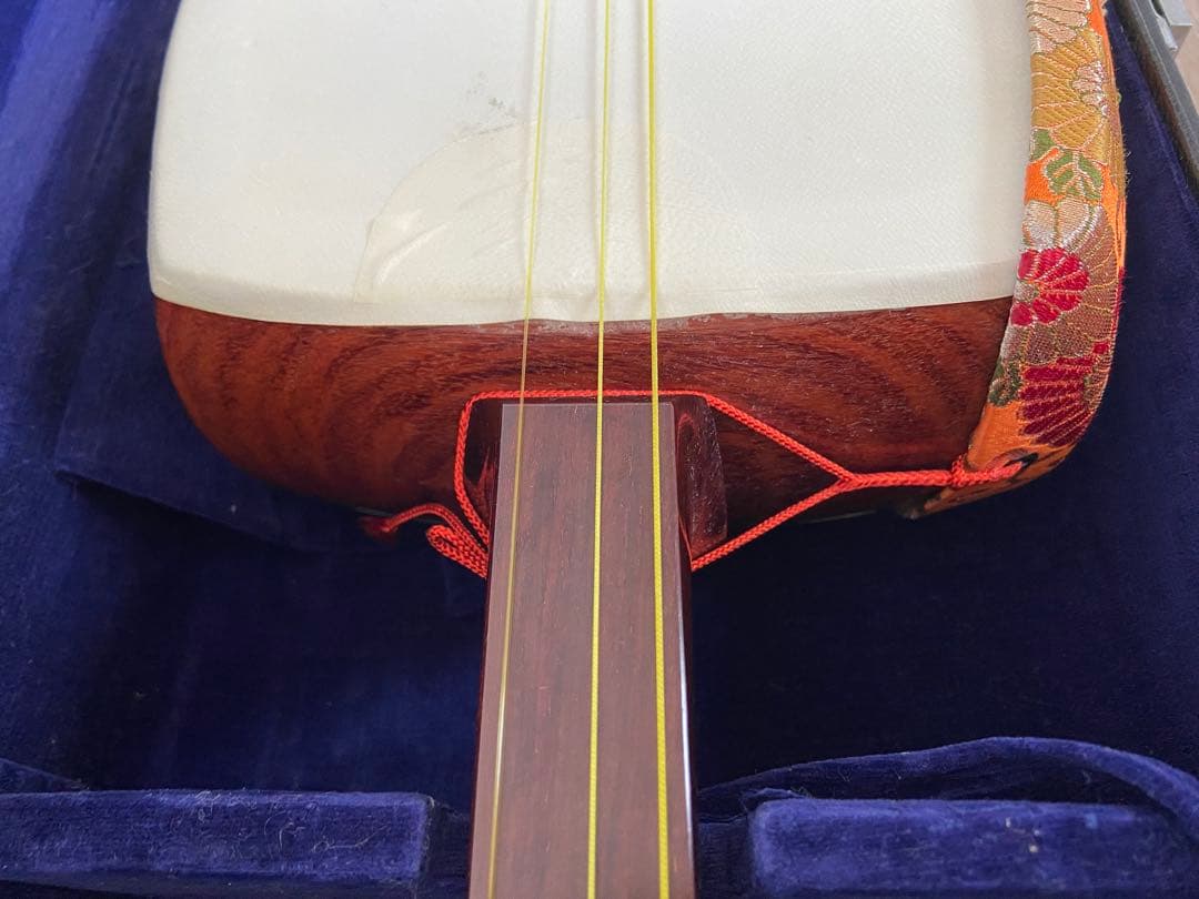 地歌用紅木棹 さ三味線 演奏会用 地唄の通販はau PAY マーケット