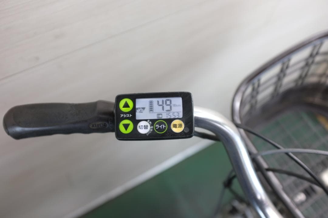 電動自転車 ヤマハPAS　 26インチ 3段変速 12.8Ah