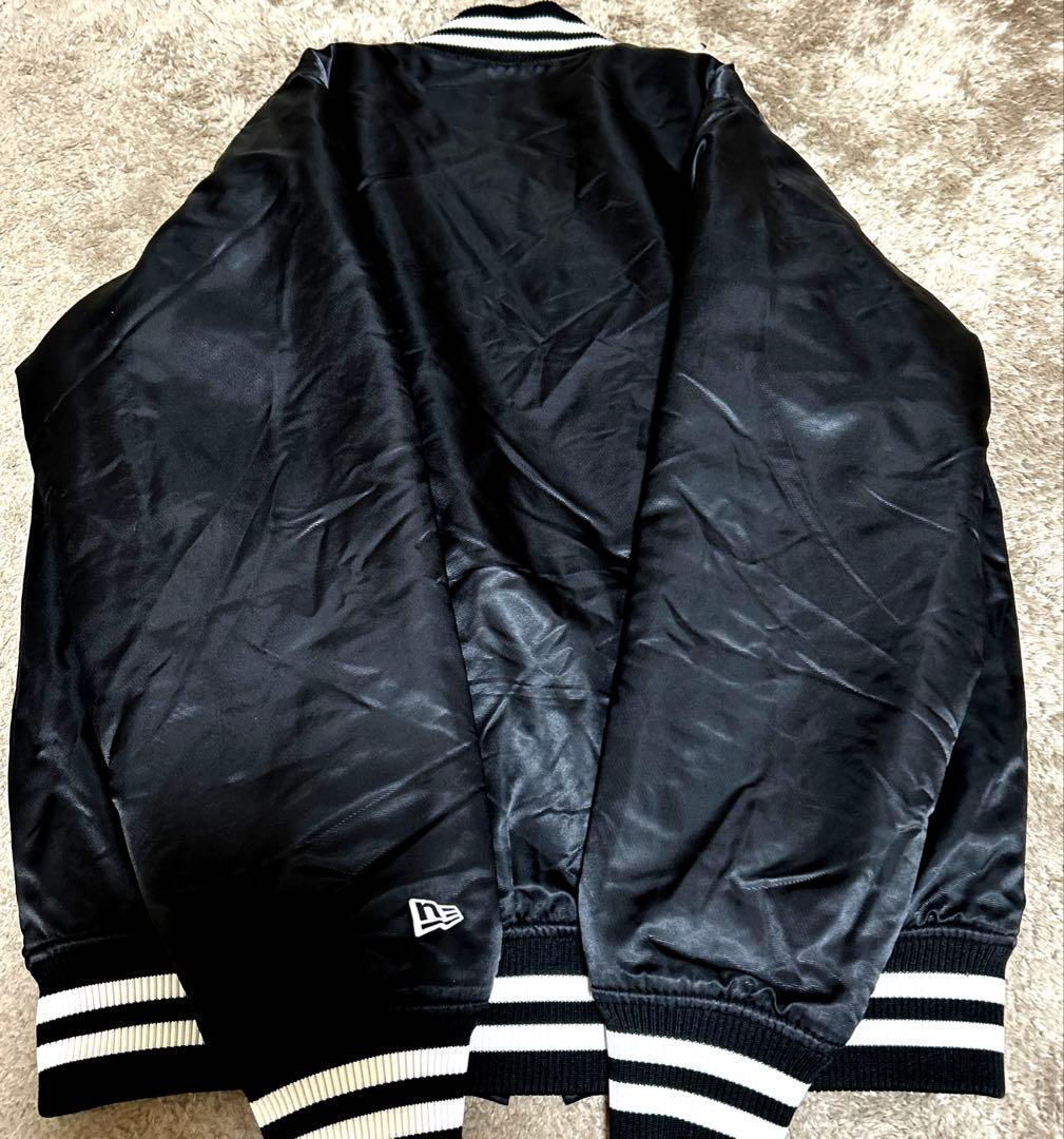 ☆NEW ERA ニューエラスタジャン BLACK N刺繍