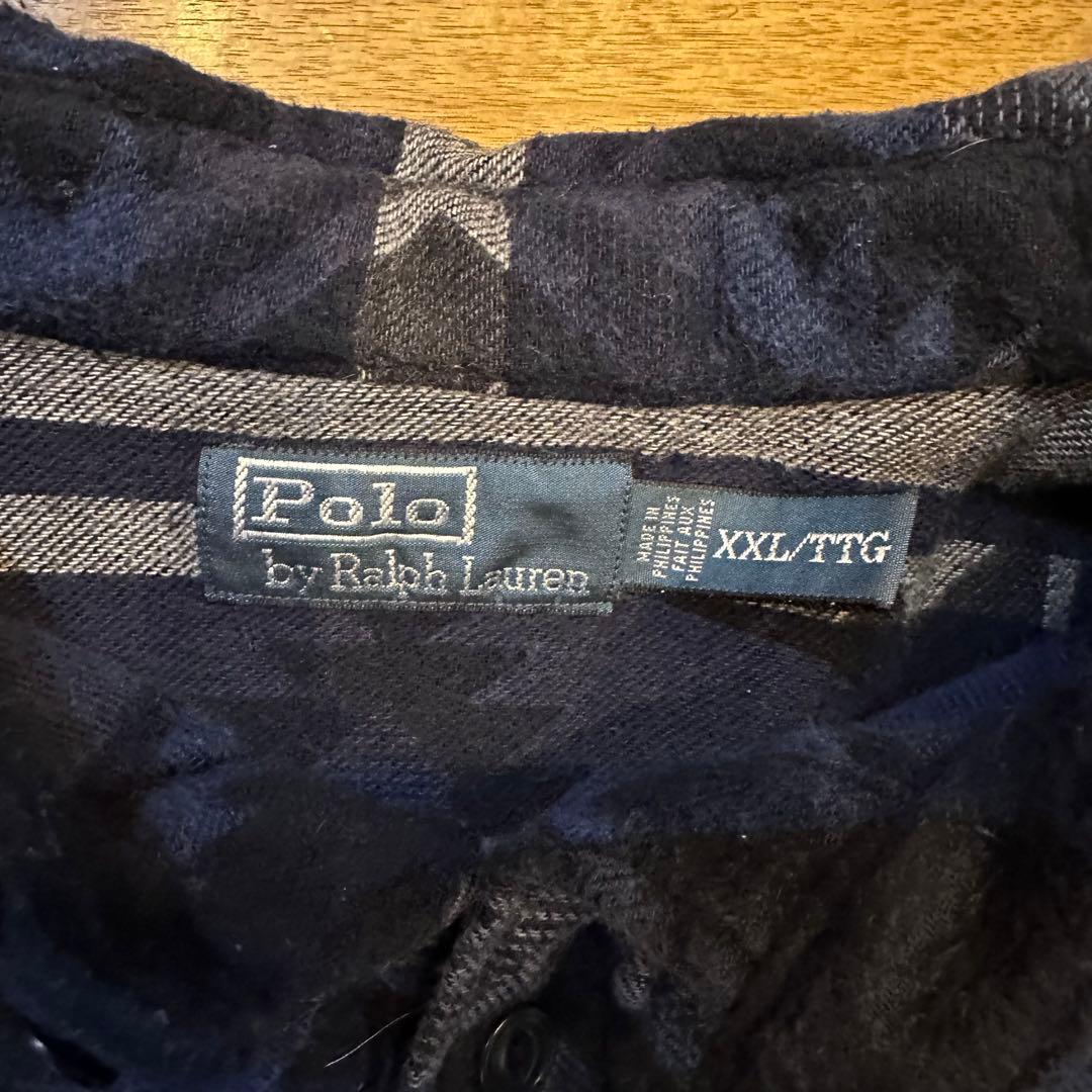 Polo by Ralph Lauren ネイティブ柄 ネルシャツ XXL
