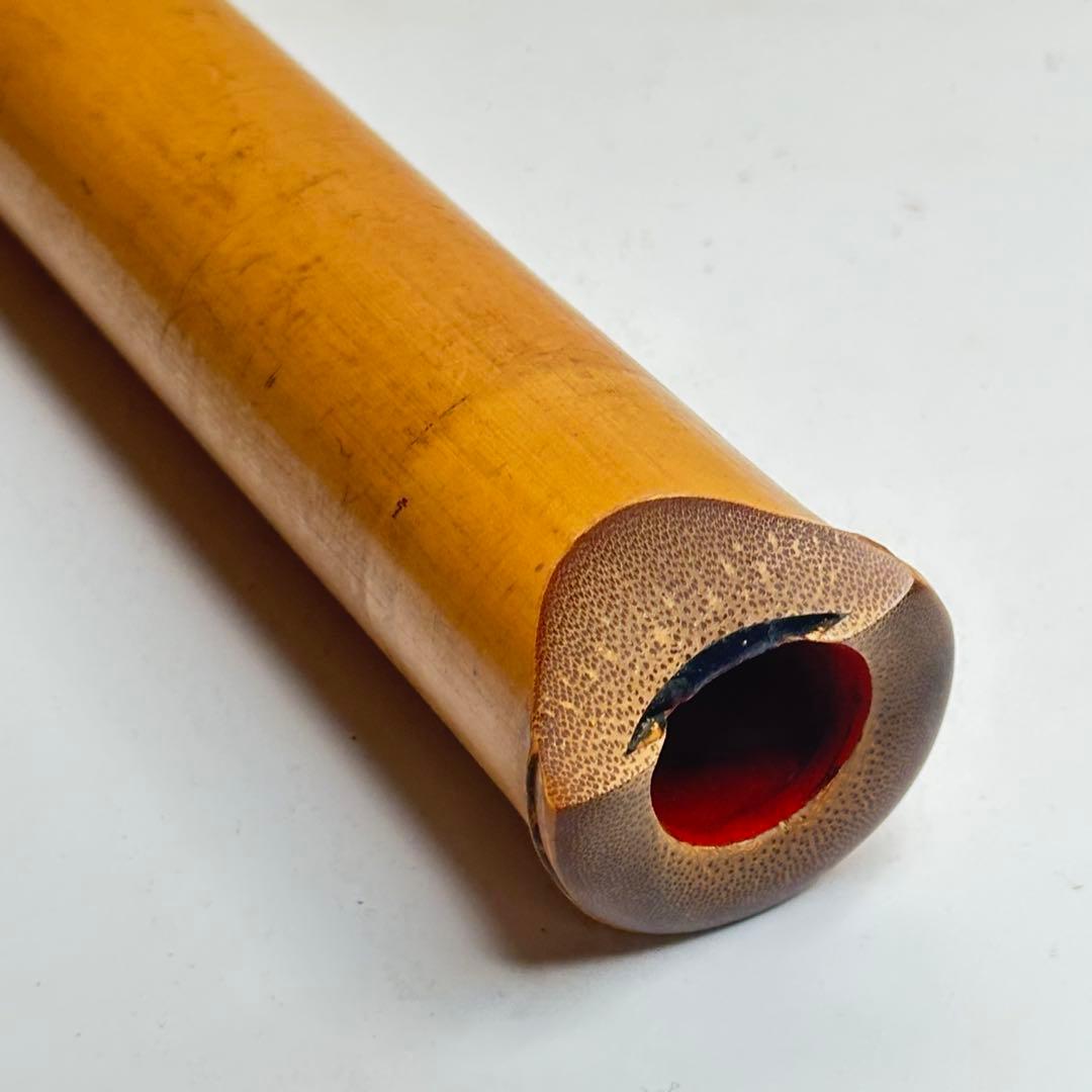 尺八 露秋銘 都山流 銀巻 歌口キャップ 伝統楽器 和