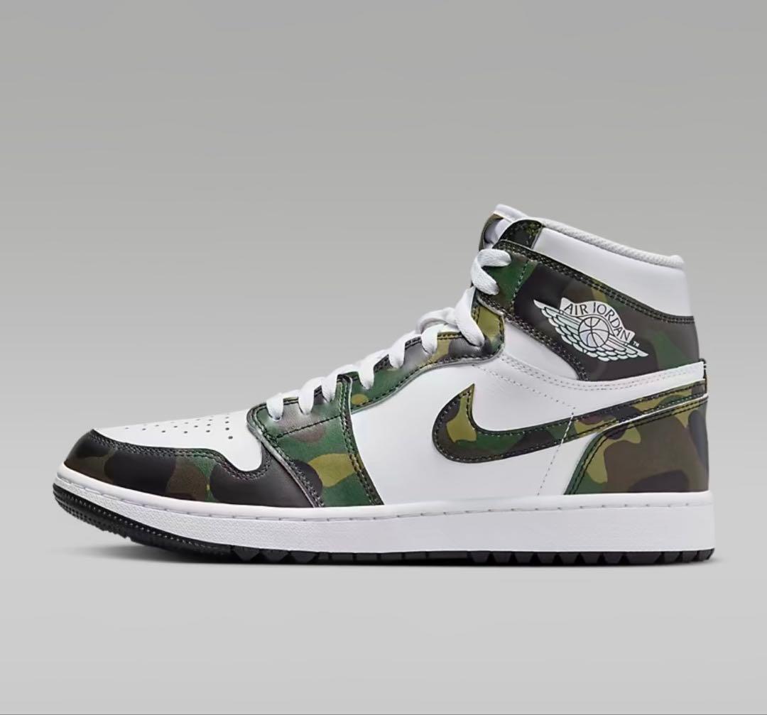 NIKE　AIR JORDAN 1 HIGH GOLF カモ　美品　28.5cm
