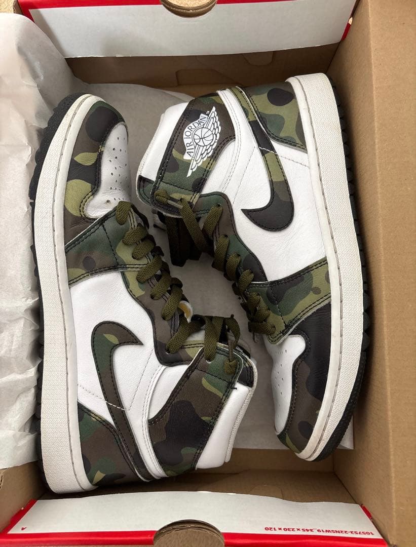 NIKE　AIR JORDAN 1 HIGH GOLF カモ　美品　28.5cm