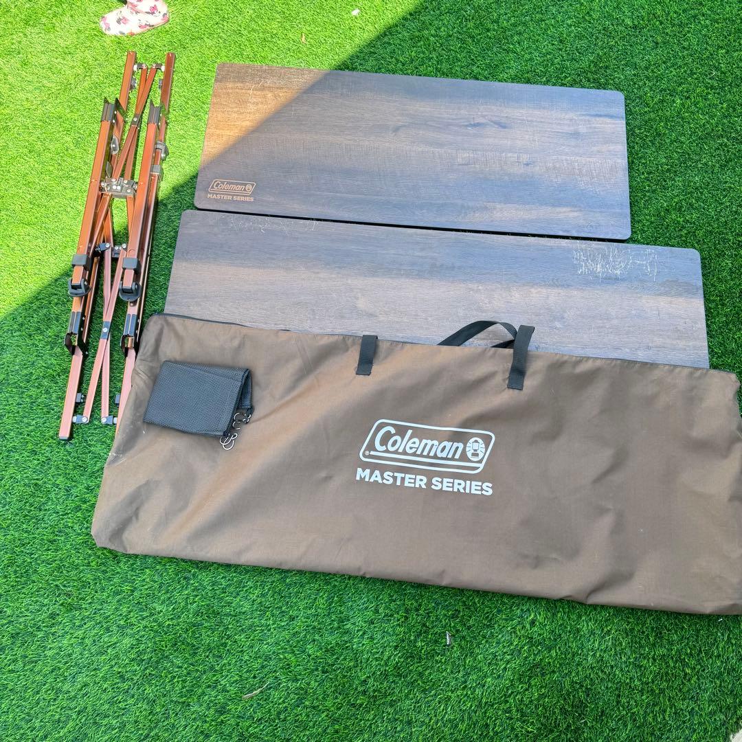 コールマンバタフライマルチシェルフ　キャンプ　アウトドア　ラック　値下げ コールマンのマスターシリーズにキャンプで大活躍の「バタフライマルチ