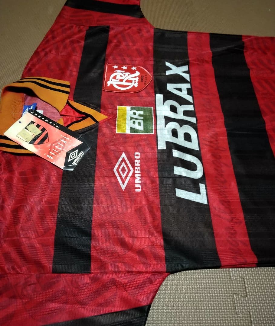 デッドストック 90s ビンテージ フラメンゴ ブラジル ゲームシャツ