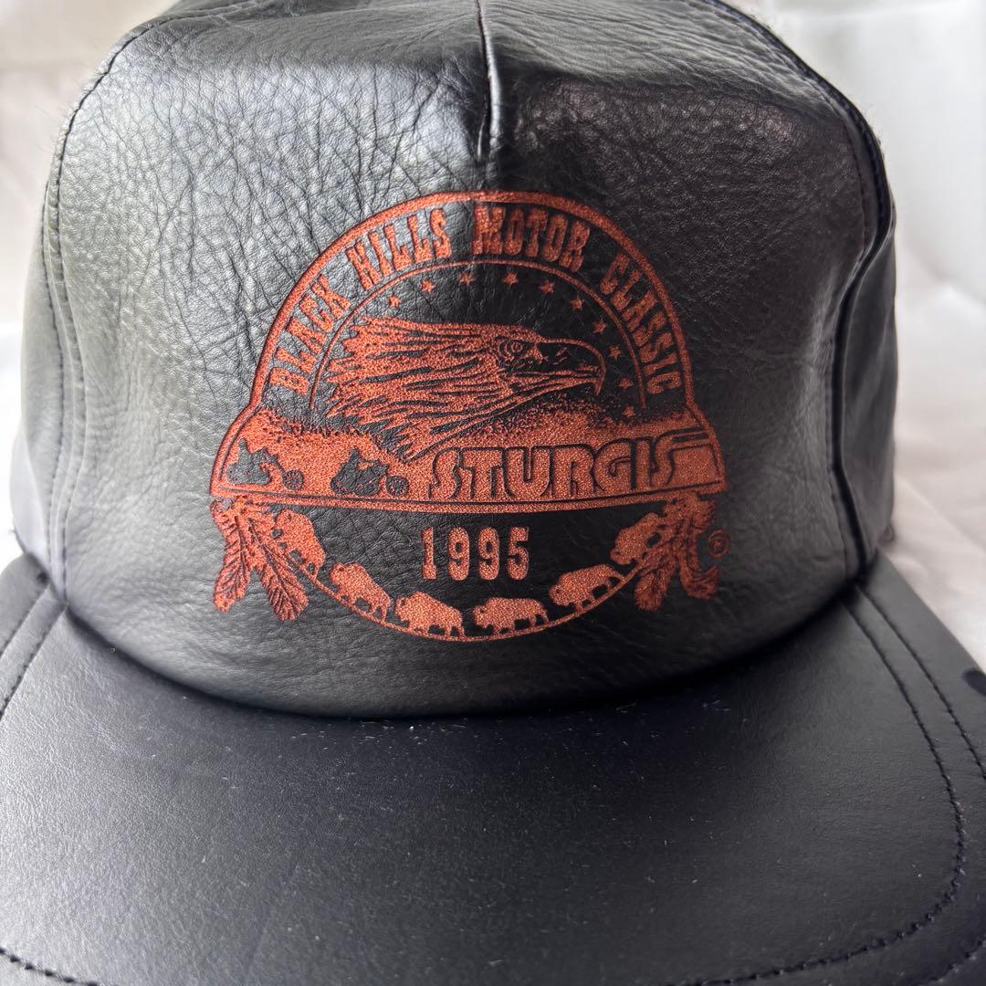 90s USA製 STURGIS 1991 トラッカーキャップ メッシュキャップ 90s USA