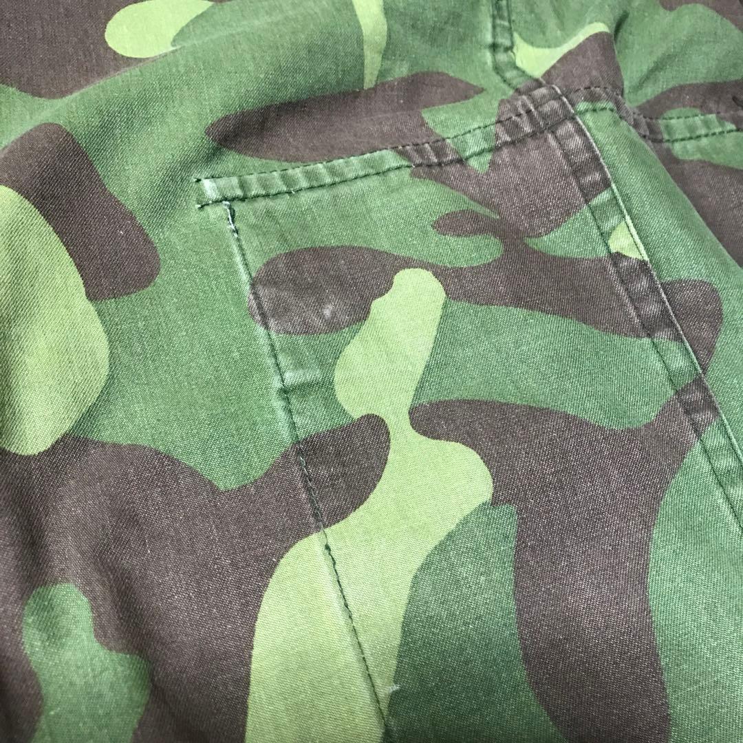 フィンランド軍 M62 オーバーパンツ カモ 迷彩 ミリタリー ビンテージ