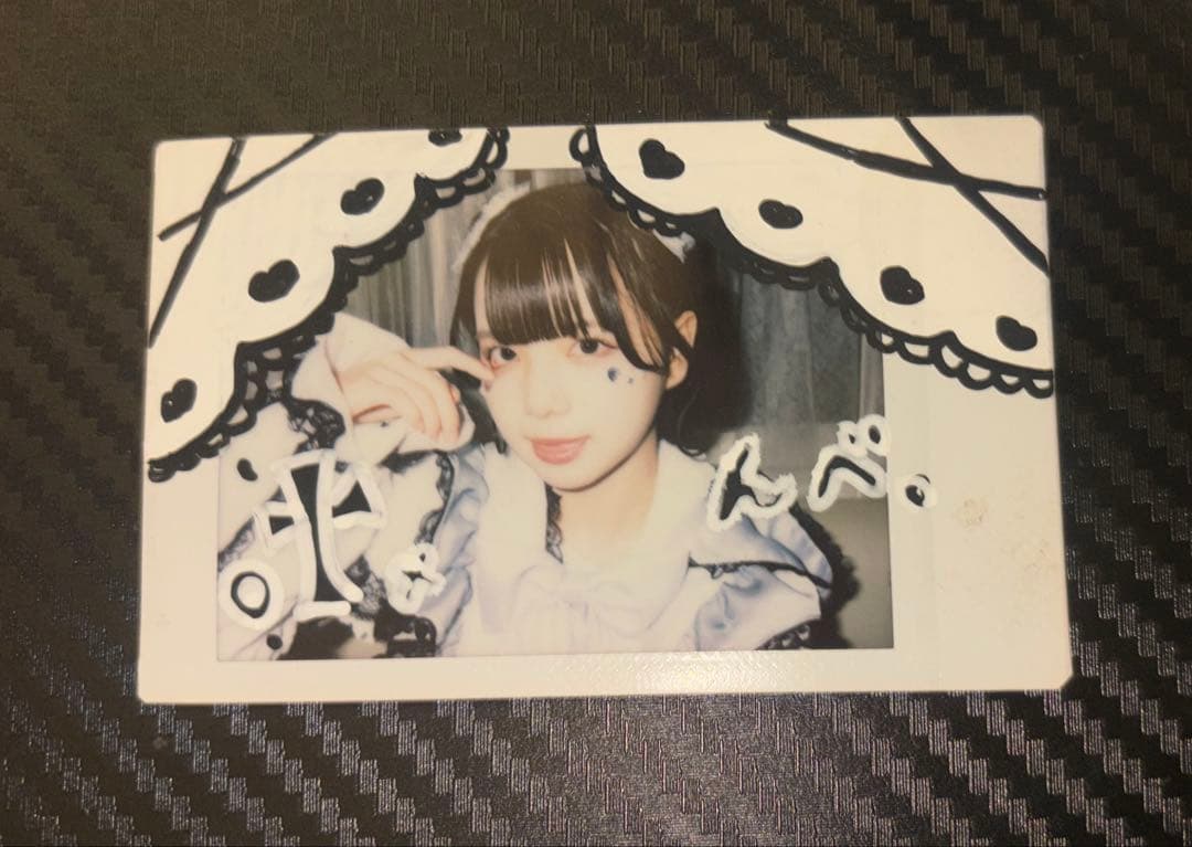 最終値下げ【超レア】iLIFE あいす　ハロウィンデコチェキ ハロウィン特別衣装ランチェキ】 今年の10月iLiVE!にて着用した