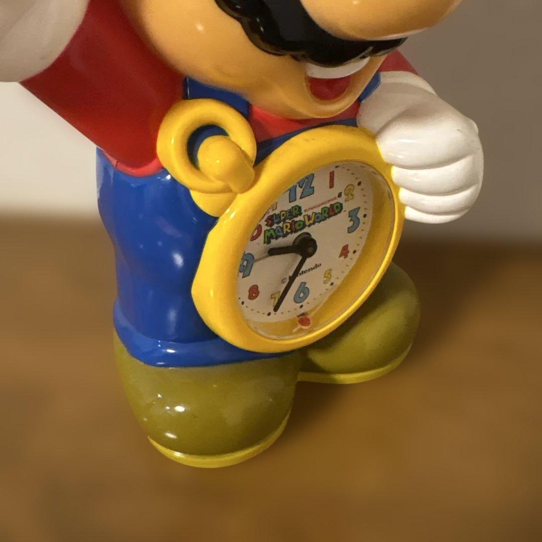 スーパーマリオ ワールド 目覚まし時計 任天堂 - メルカリ