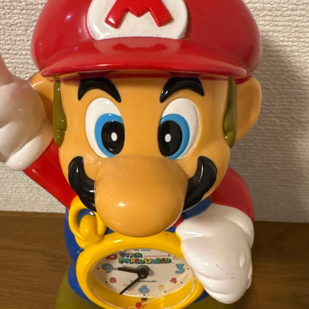 スーパーマリオ ワールド 目覚まし時計 任天堂 - メルカリ