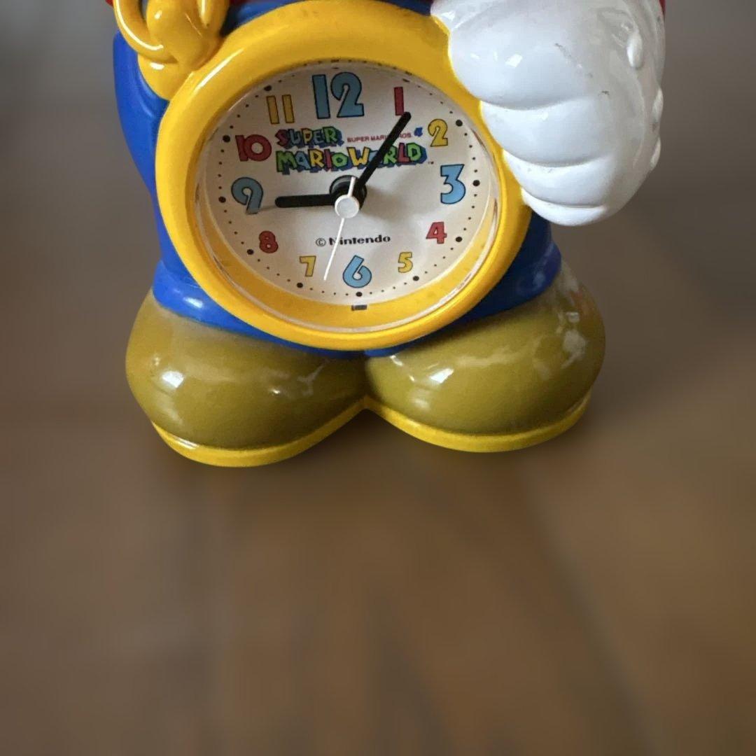 スーパーマリオ ワールド 目覚まし時計 任天堂 - メルカリ