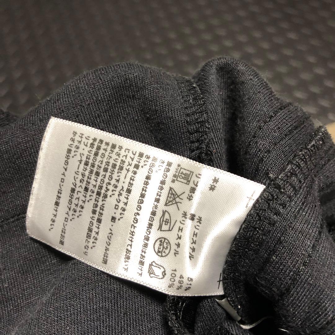 マスターマインド adidas スカルプリント ブラックジャージパンツ