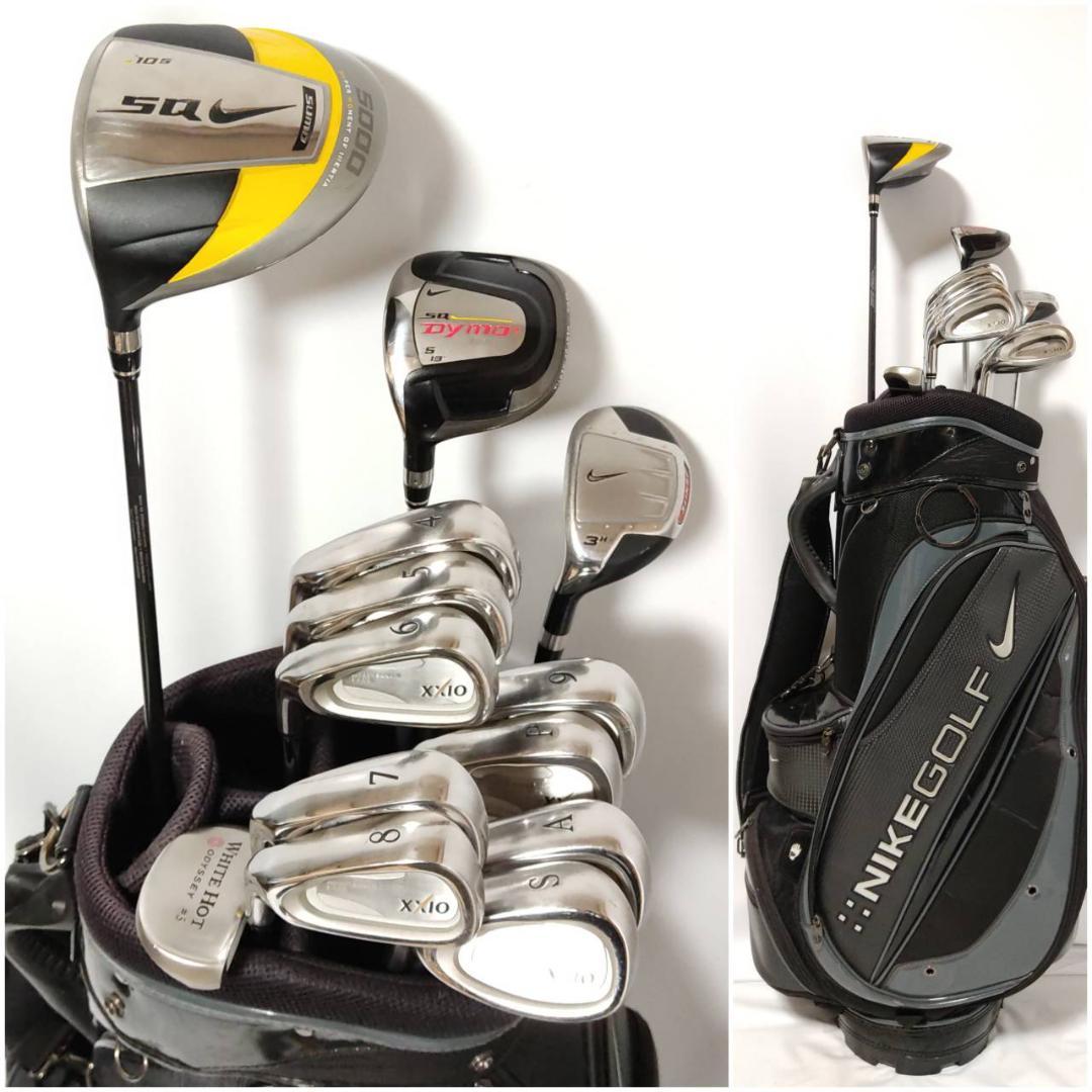 メンズ右利き初心者用ゼクシオ8＆9代目ゴルフクラブセットK-2212