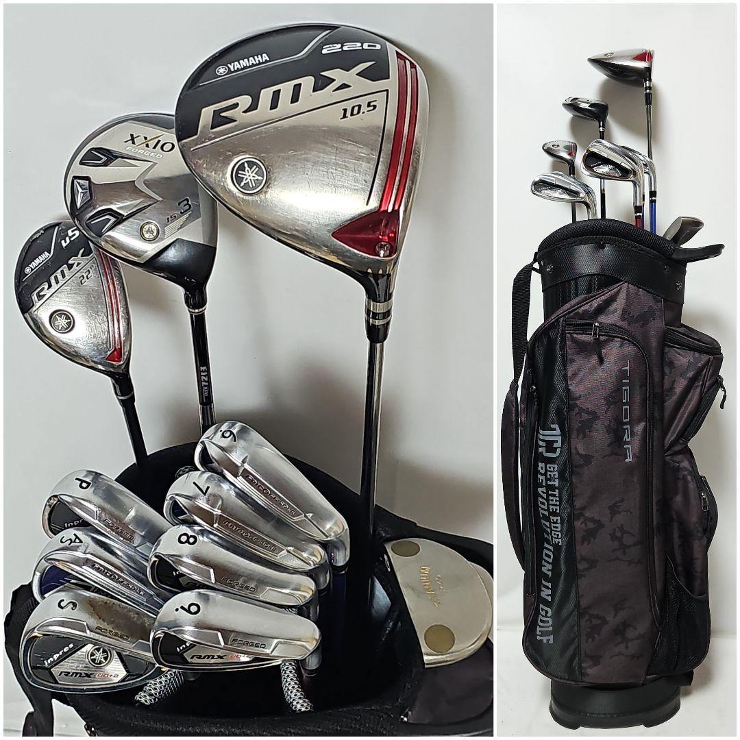 メンズ右利き初心者用 ゼクシオ 3＆4＆7代目 ゴルフクラブセット W