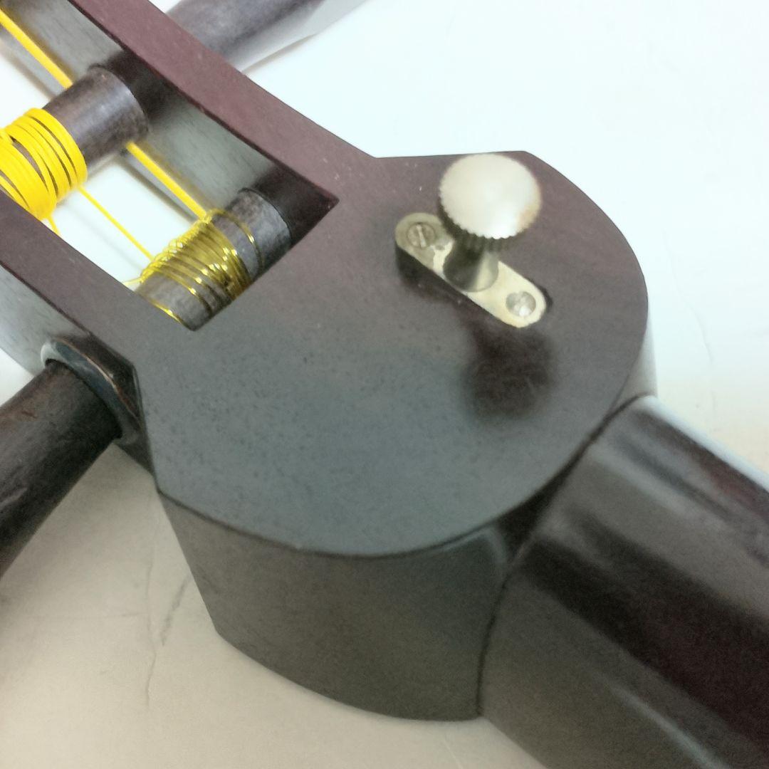 高級 紅木 or 紫檀 中棹三本継 三味線 東さわり付き