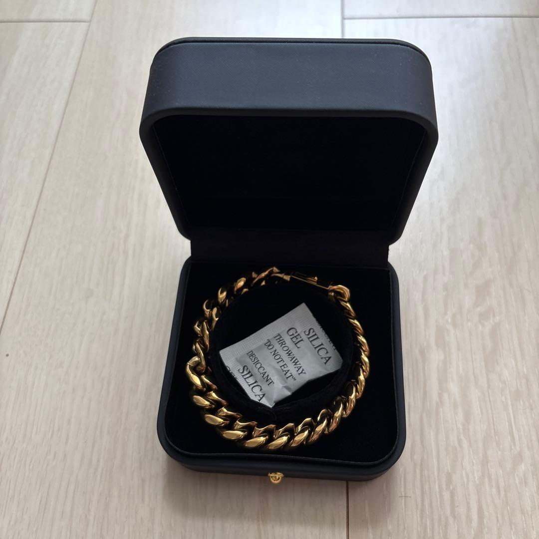 NastyDog Gold Braceletゴールドチェーンブレスレット - メルカリ