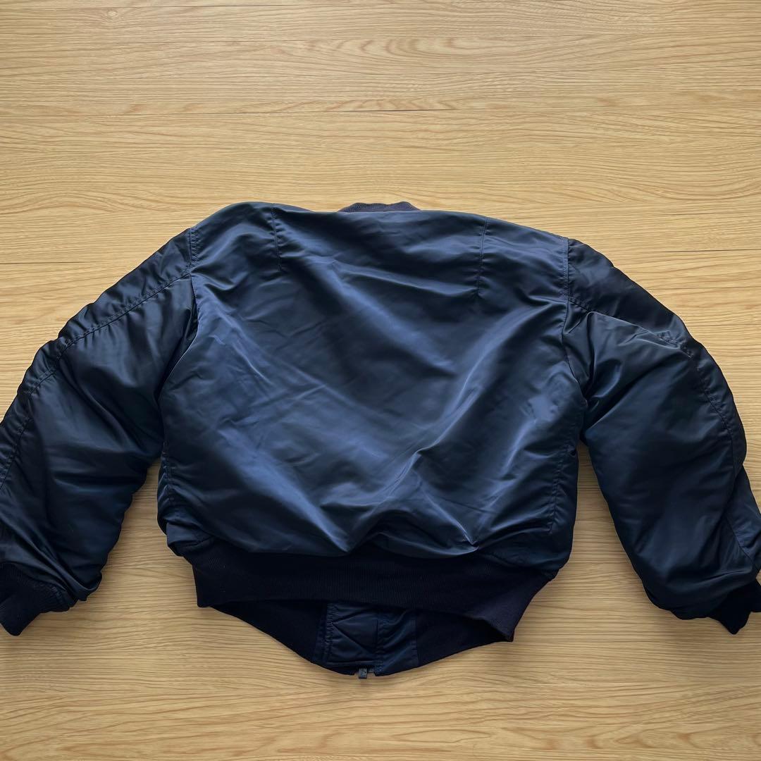 50s復刻 USA アルファ B-15C フライトジャケット ネイビー 38 - メルカリ