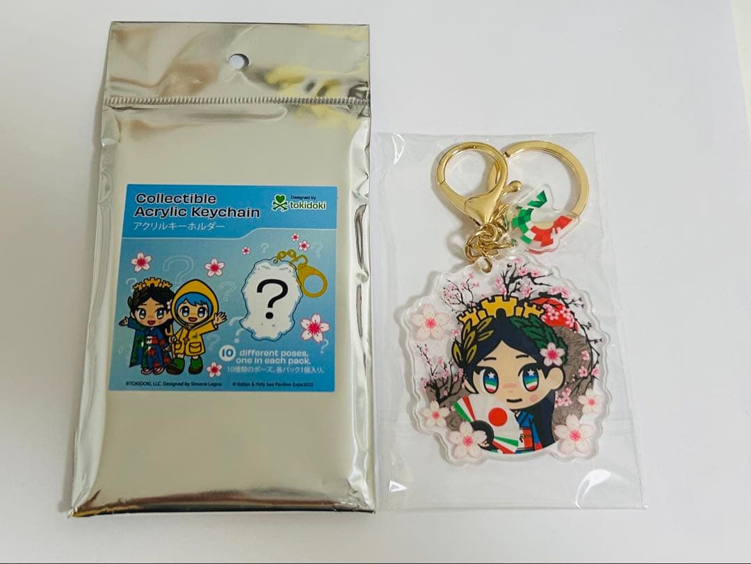 大阪関西万博 EXPO2025 イタリア館 アクリルキーホルダー イタリア