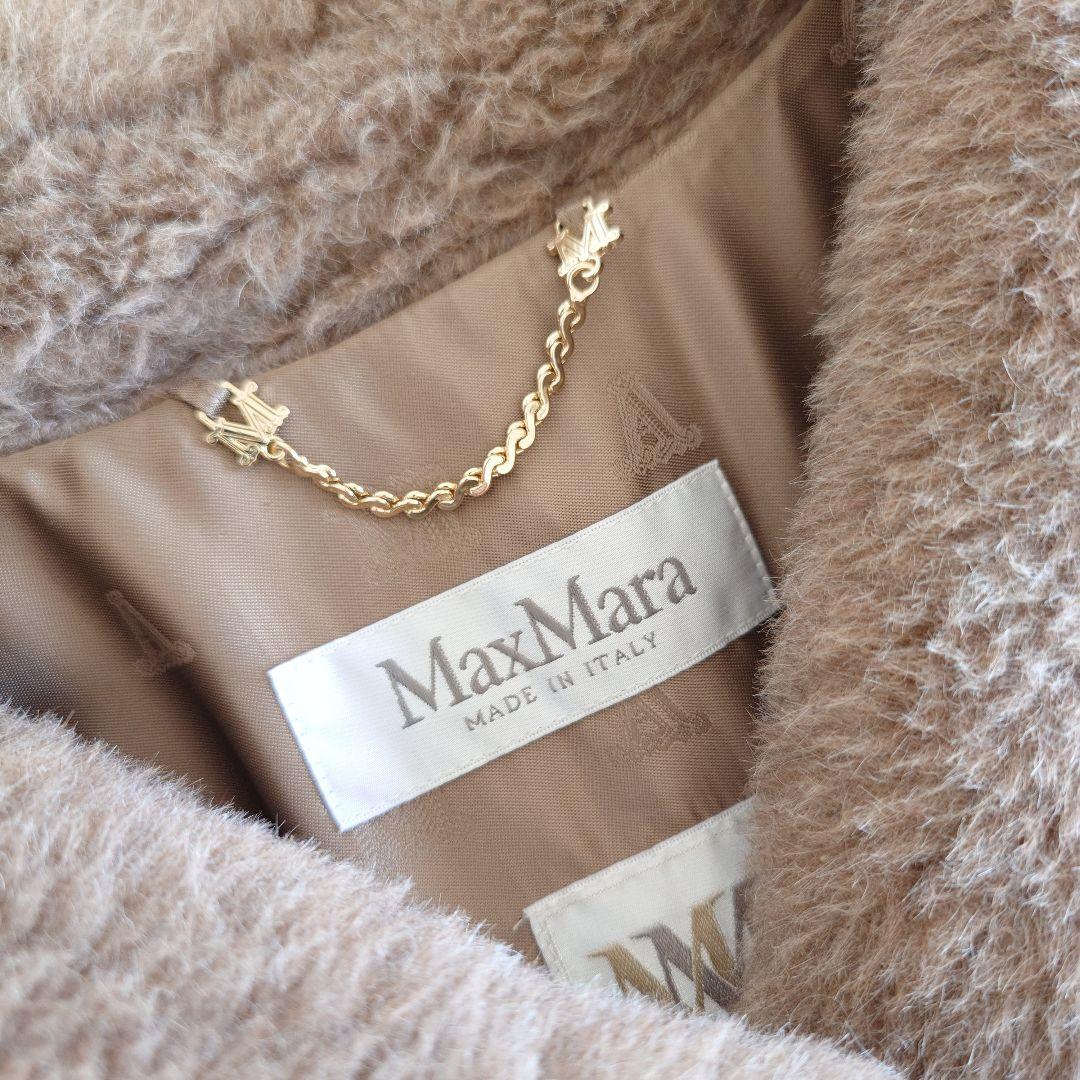 MaxMara テディベア ケープ Abavo 限定色 カシャメディオ - メルカリ